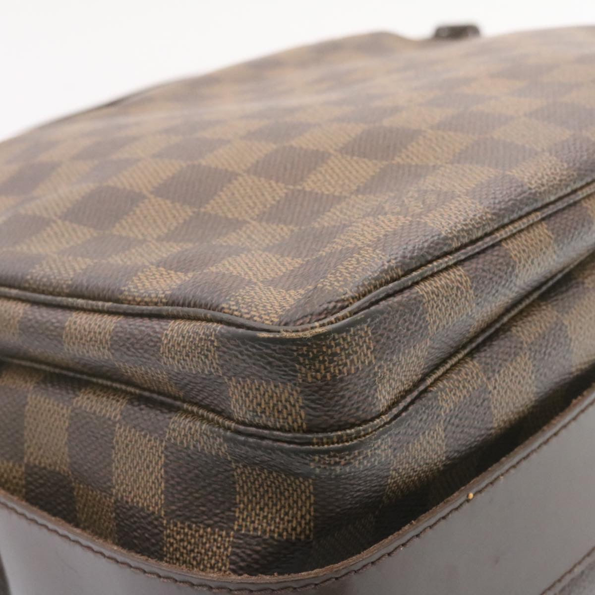 LOUIS VUITTON Damier Ebene Naviglio Shoulder Bag N45255 LV Auth am1140g