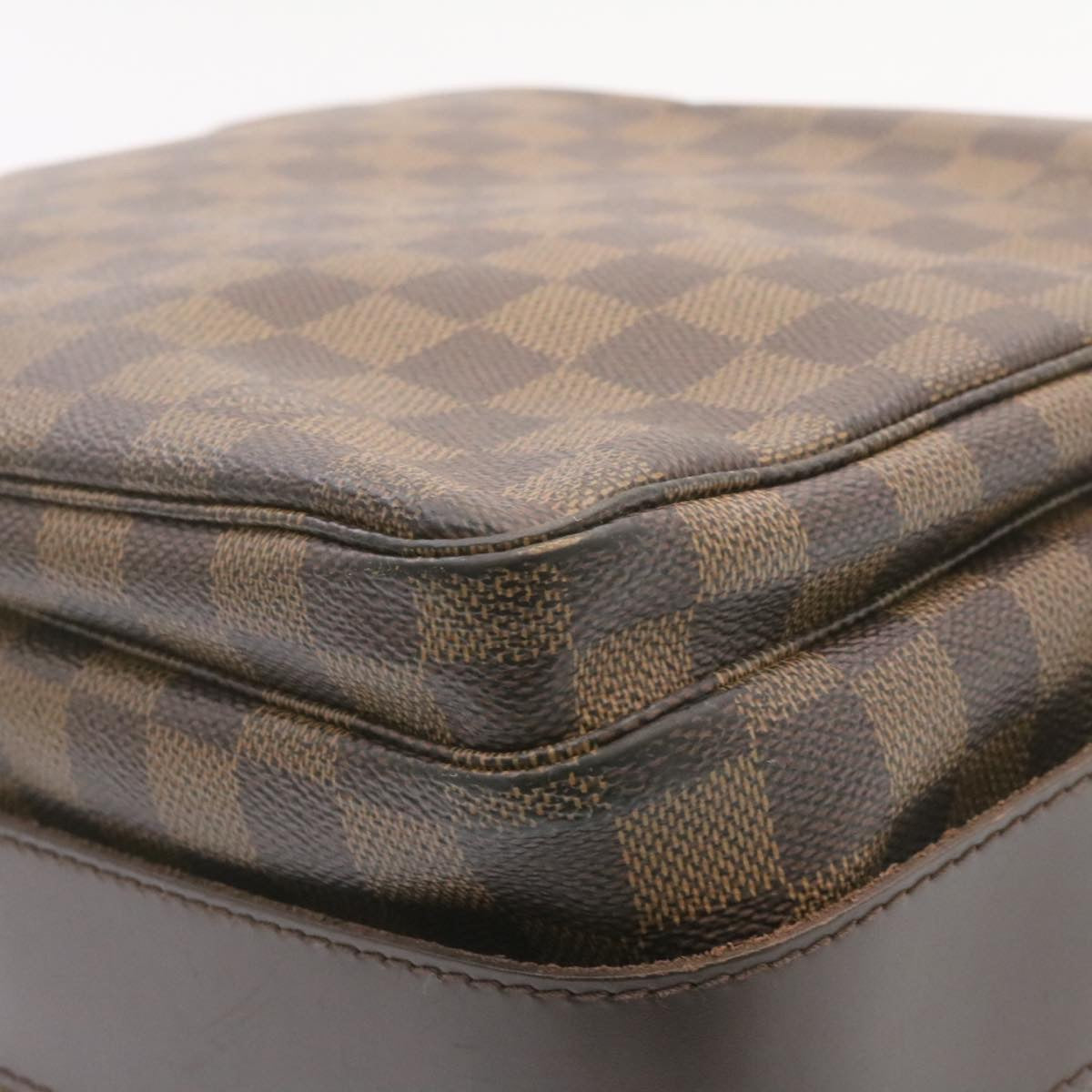 LOUIS VUITTON Damier Ebene Naviglio Shoulder Bag N45255 LV Auth am1140g