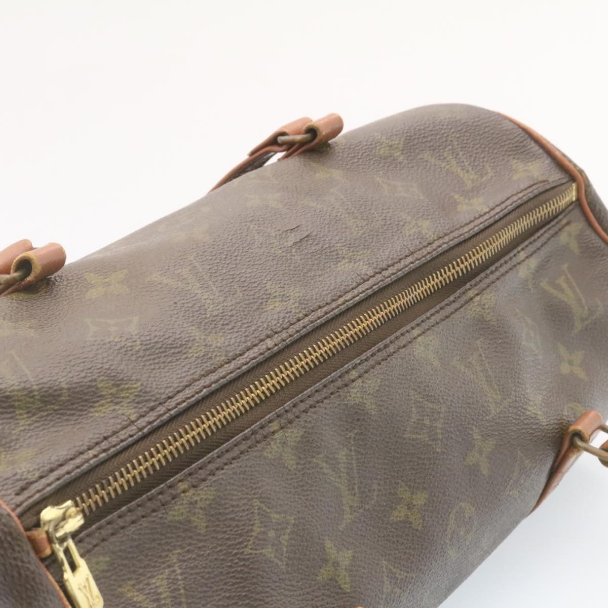 LOUIS VUITTON Monogram Papillon 30 Hand Bag Vintage M51365 LV Auth am1148g