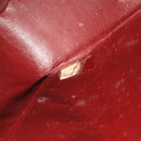 CHANEL Big Matelasse Flap Chain Shoulder Bag Lamb Skin Black Gold Auth am1276gA-11