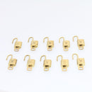 LOUIS VUITTON Padlock 10set Padlock Gold Tone LV Auth am1302g-8