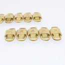 LOUIS VUITTON Padlock 10set Padlock Gold Tone LV Auth am1303g-5