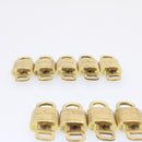 LOUIS VUITTON Padlock 10set Padlock Gold Tone LV Auth am1303g-6