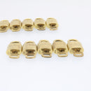LOUIS VUITTON Padlock 10set Padlock Gold Tone LV Auth am1303g-7
