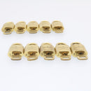 LOUIS VUITTON Padlock 10set Padlock Gold Tone LV Auth am1304g-7