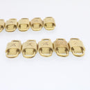 LOUIS VUITTON Padlock 10set Padlock Gold Tone LV Auth am1305g-5