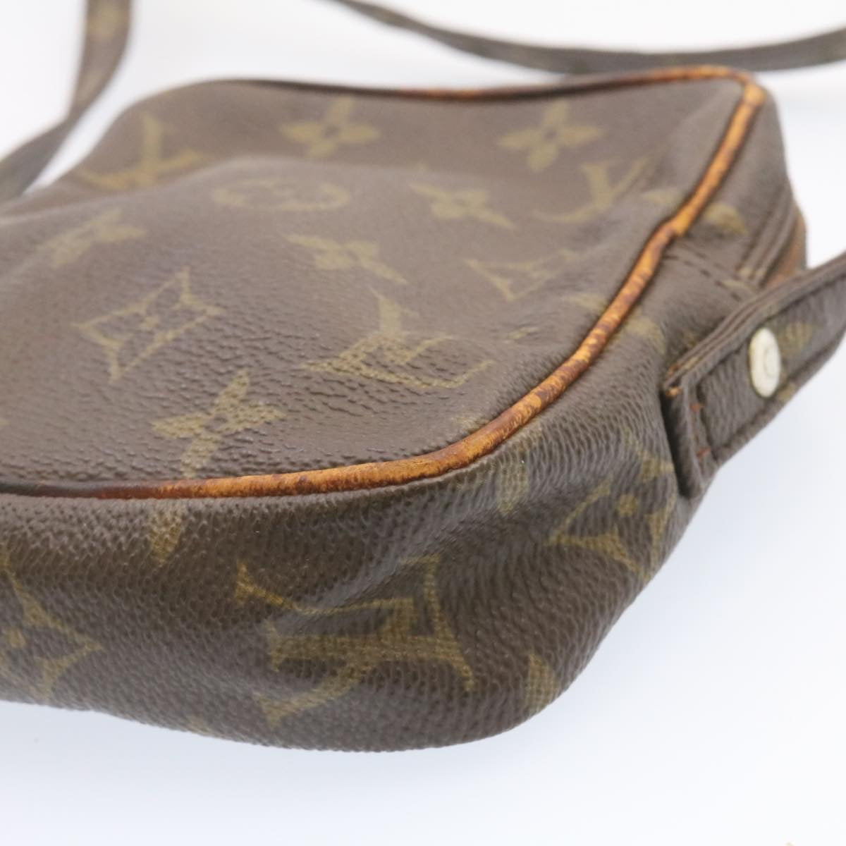 LOUIS VUITTON Monogram Mini Poche Shoulder Bag No.202 LV Auth am1338g