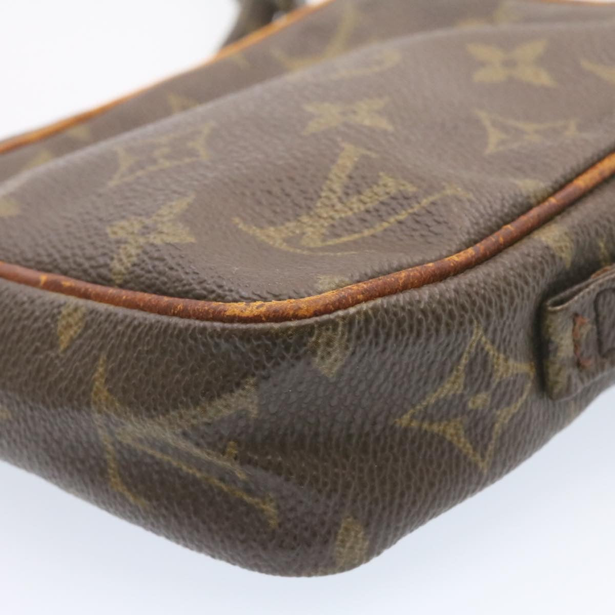 LOUIS VUITTON Monogram Mini Poche Shoulder Bag No.202 LV Auth am1338g