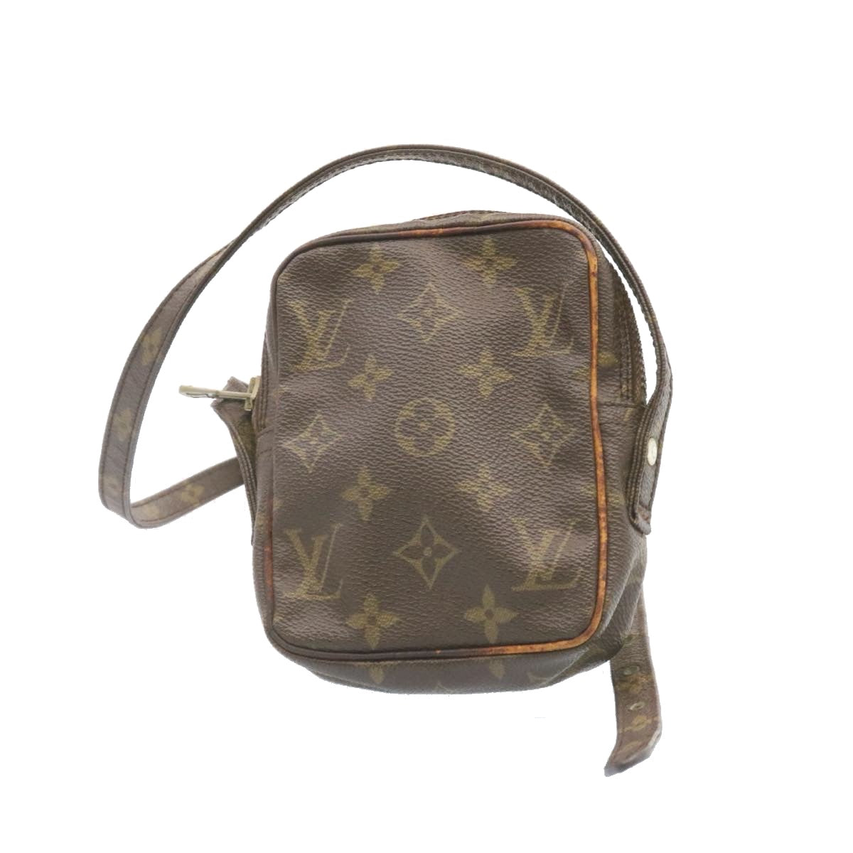 LOUIS VUITTON Monogram Mini Poche Shoulder Bag No.202 LV Auth am1338g - 0