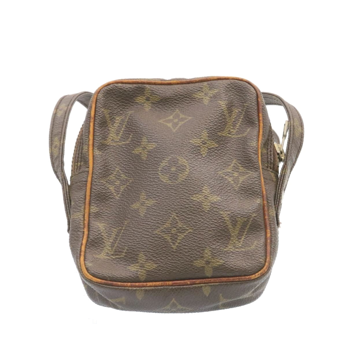 LOUIS VUITTON Monogram Mini Poche Shoulder Bag No.202 LV Auth am1338g