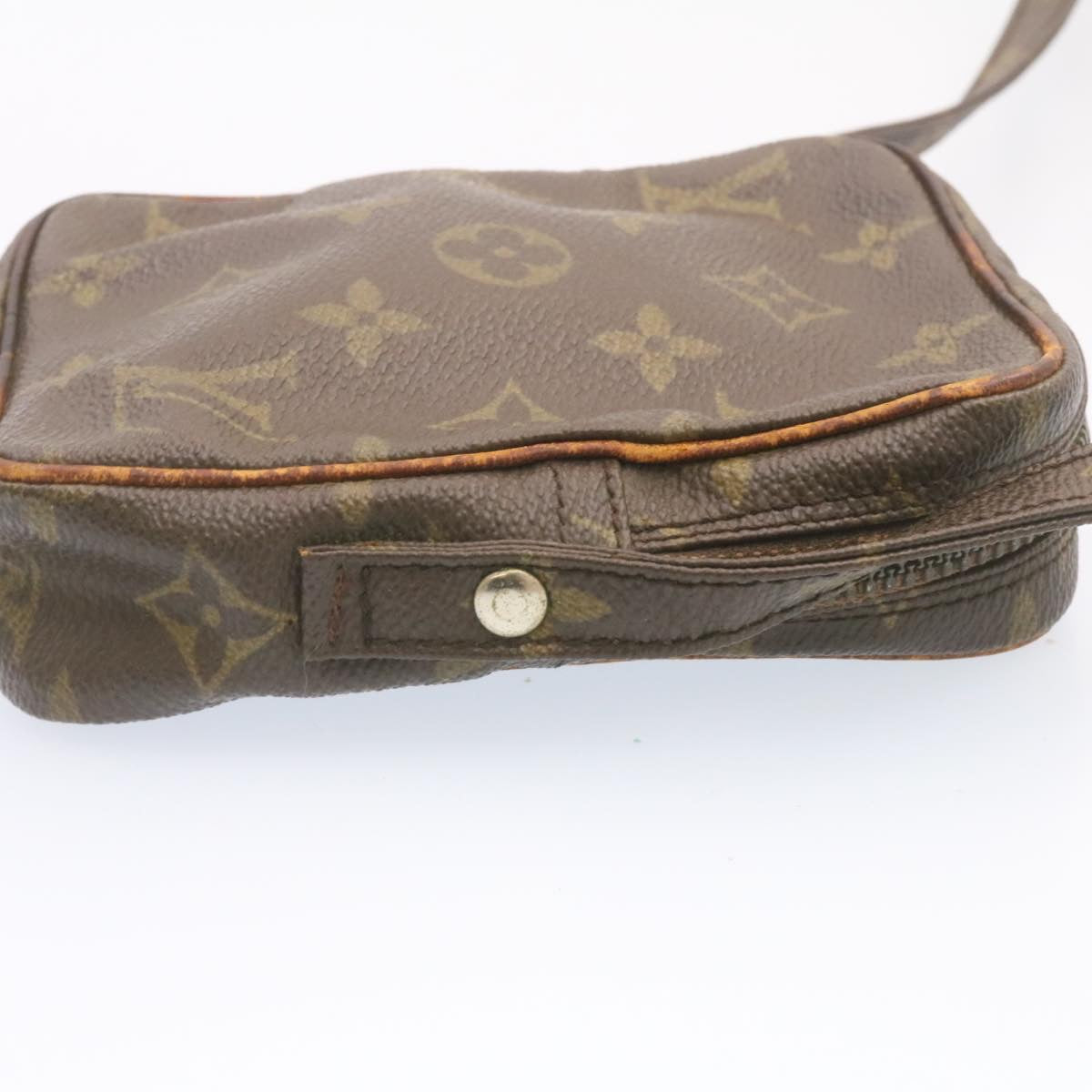 LOUIS VUITTON Monogram Mini Poche Shoulder Bag No.202 LV Auth am1338g