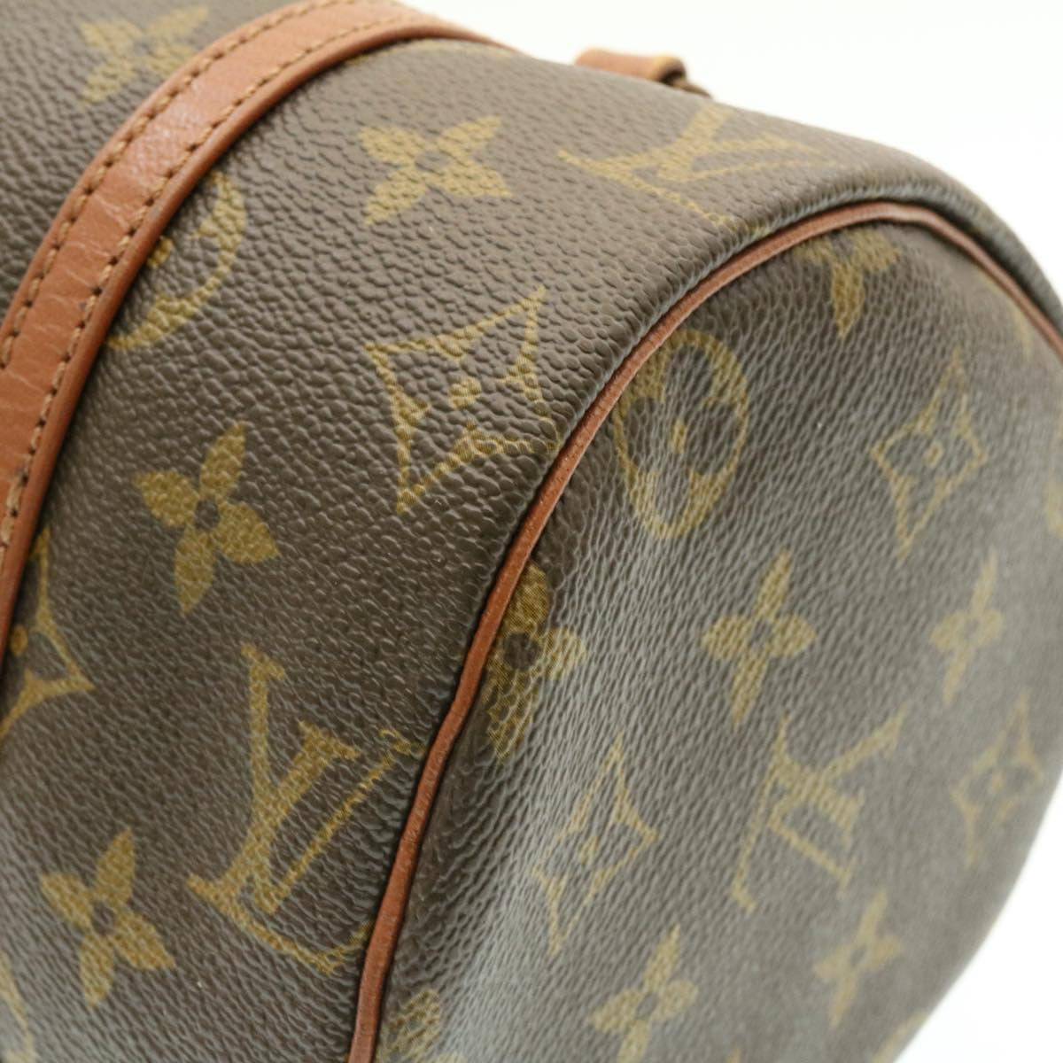 LOUIS VUITTON Monogram Papillon 26 Hand Bag M51366 Vintage LV Auth am1351g