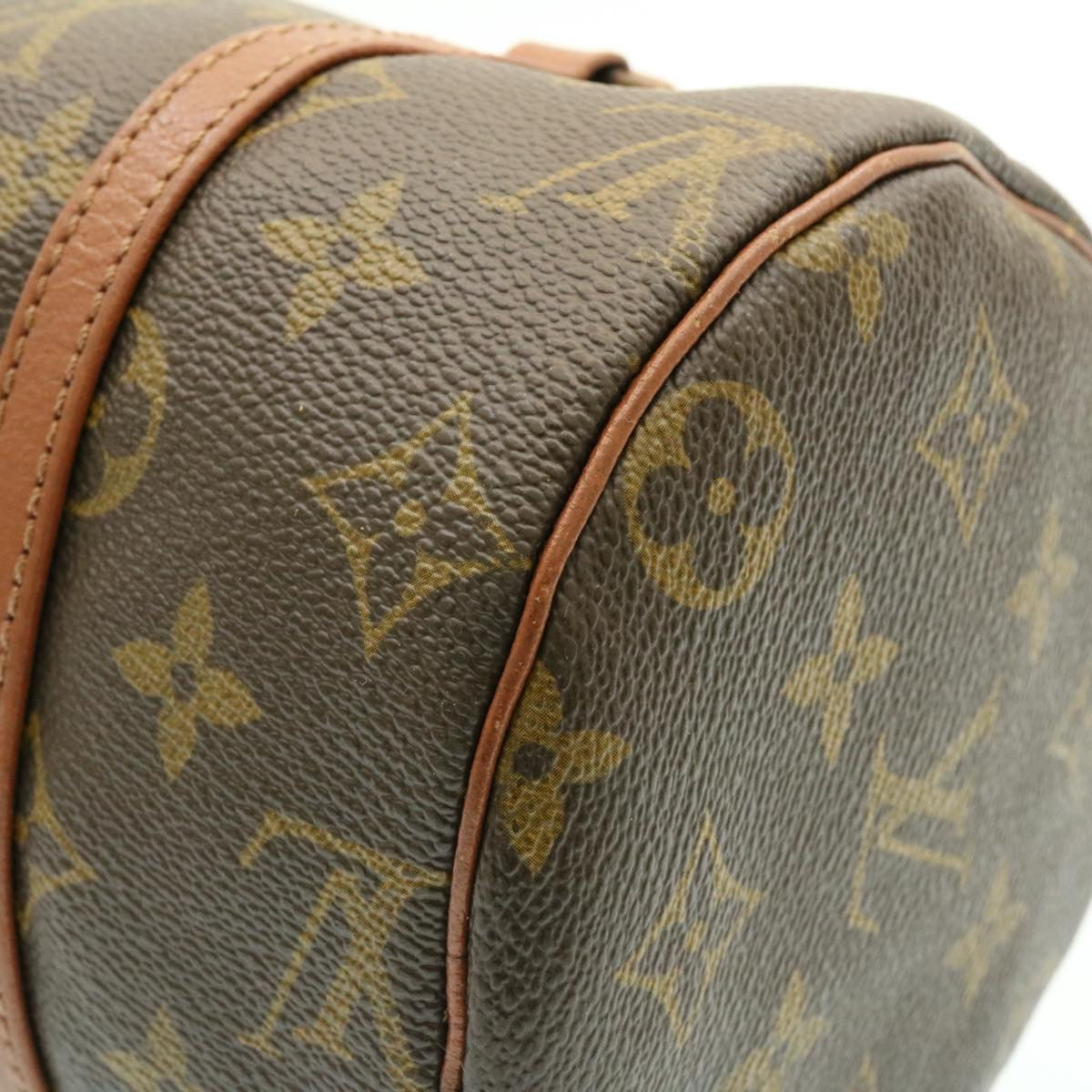 LOUIS VUITTON Monogram Papillon 26 Hand Bag M51366 Vintage LV Auth am1351g