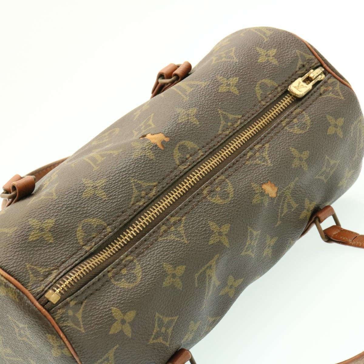 LOUIS VUITTON Monogram Papillon 26 Hand Bag M51366 Vintage LV Auth am1351g