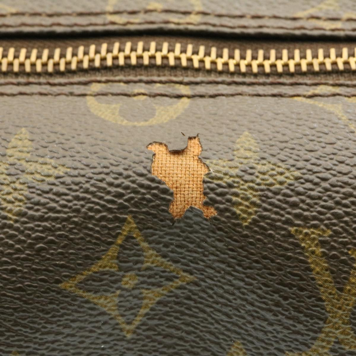 LOUIS VUITTON Monogram Papillon 26 Hand Bag M51366 Vintage LV Auth am1351g