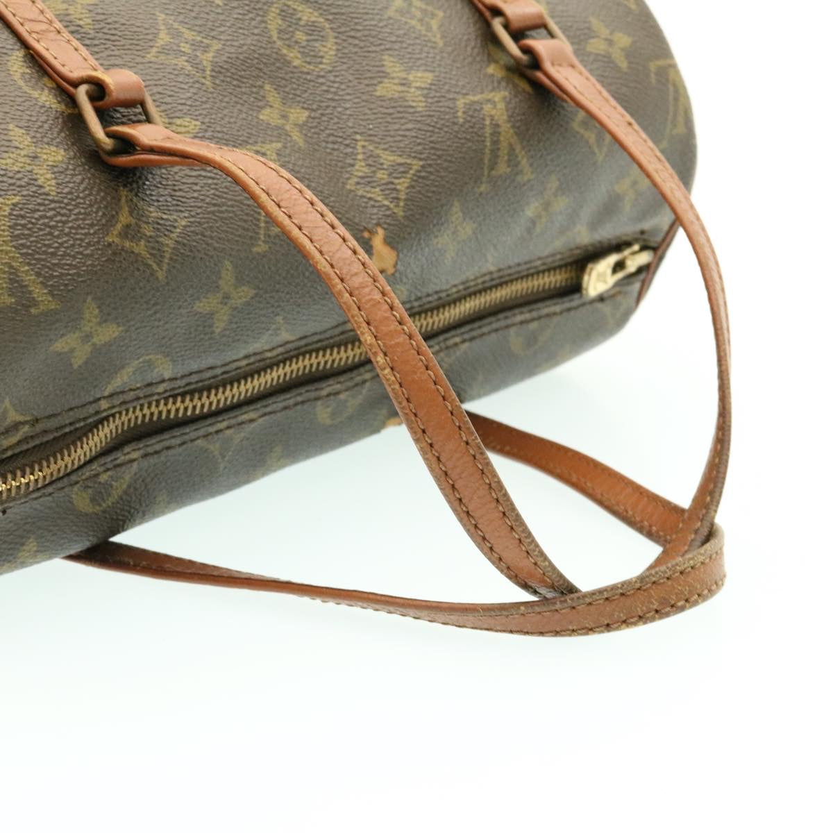 LOUIS VUITTON Monogram Papillon 26 Hand Bag M51366 Vintage LV Auth am1351g