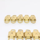 LOUIS VUITTON Padlock 10set Padlock Gold Tone LV Auth am1356g-12