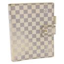 LOUIS VUITTON Damier Azur Agenda GM Day Planner Cover R20708 LV Auth am1546g-1