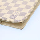 LOUIS VUITTON Damier Azur Agenda GM Day Planner Cover R20708 LV Auth am1546g-16