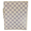 LOUIS VUITTON Damier Azur Agenda GM Day Planner Cover R20708 LV Auth am1546g-3