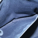 HERMES Fourre ToutPM Hand Bag Canvas Blue Navy Auth am1631g-14