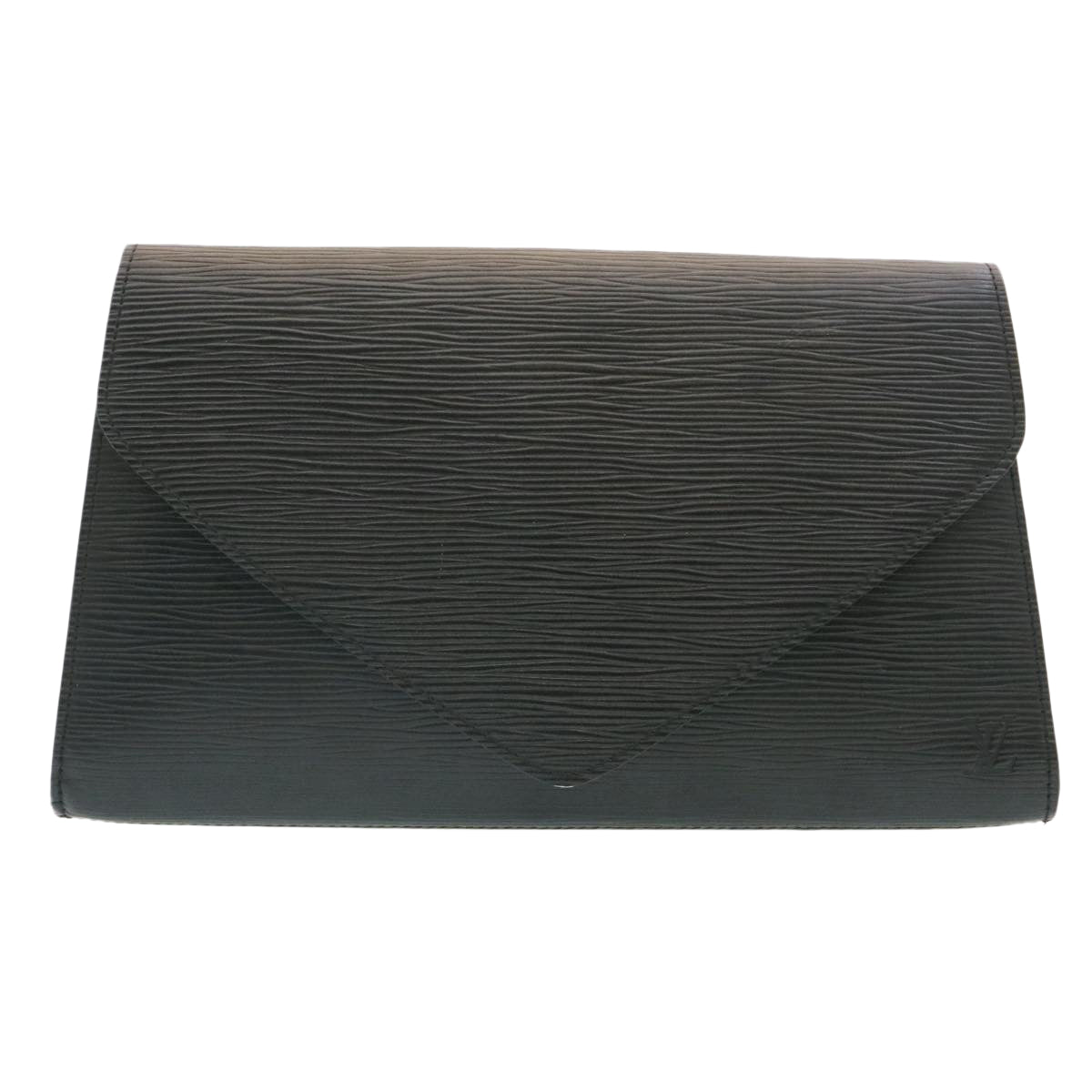 LOUIS VUITTON Epi Art Deco Clutch Bag Black M52632 LV Auth am1652g