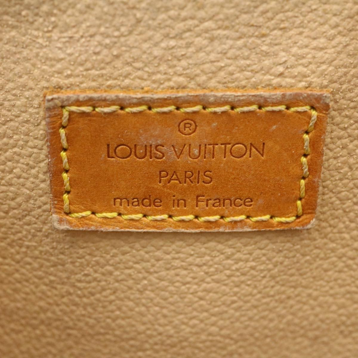 LOUIS VUITTON Monogram Sac Plat Hand Bag M51140 LV Auth am1725g