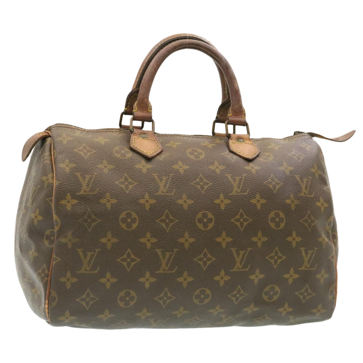 LOUIS VUITTON Monogram Speedy 30 Hand Bag Vintage M41526 LV Auth am1779g