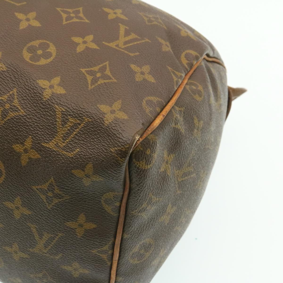 LOUIS VUITTON Monogram Speedy 30 Hand Bag Vintage M41526 LV Auth am1779g