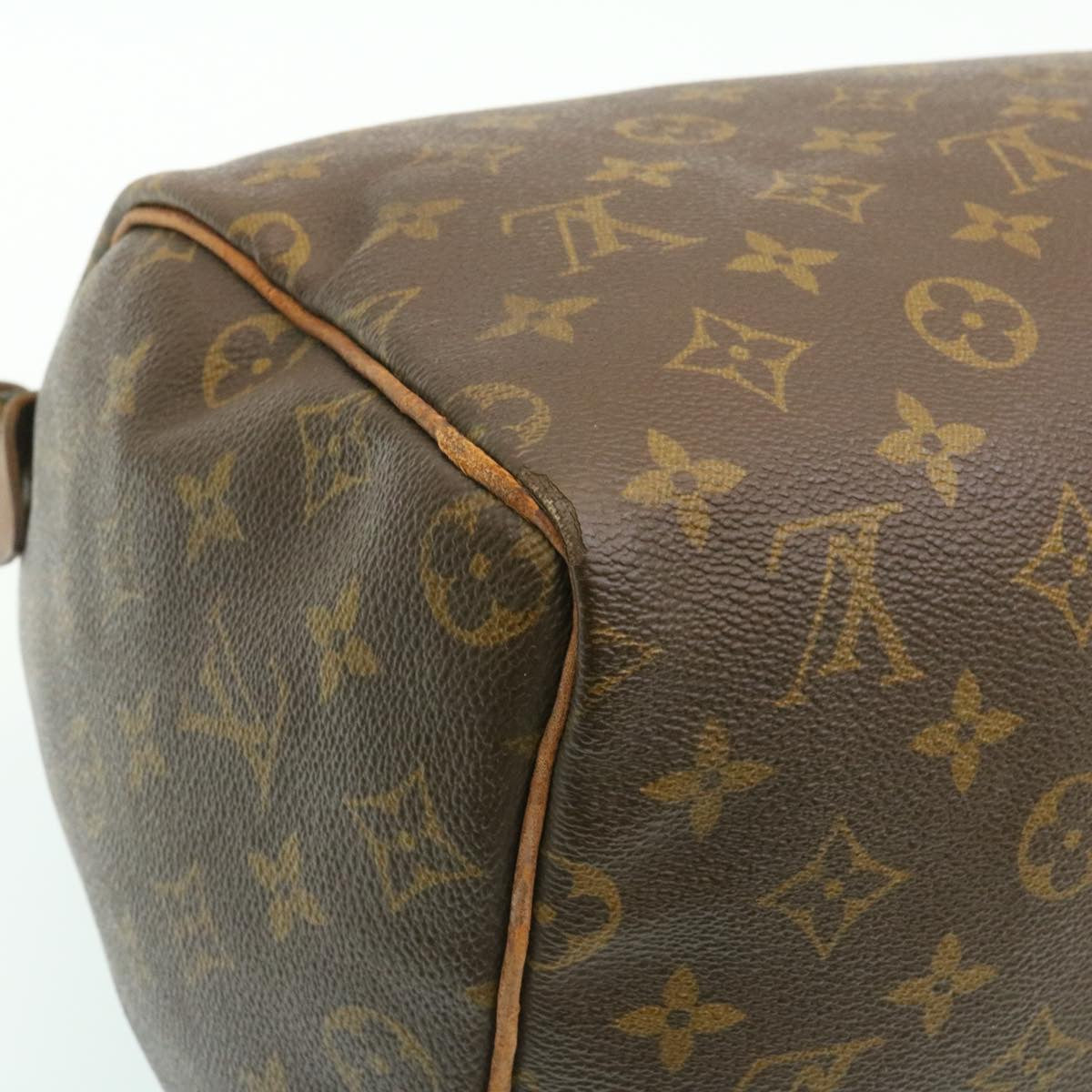 LOUIS VUITTON Monogram Speedy 30 Hand Bag Vintage M41526 LV Auth am1779g