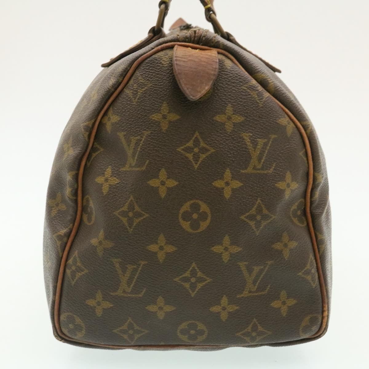 LOUIS VUITTON Monogram Speedy 30 Hand Bag Vintage M41526 LV Auth am1779g