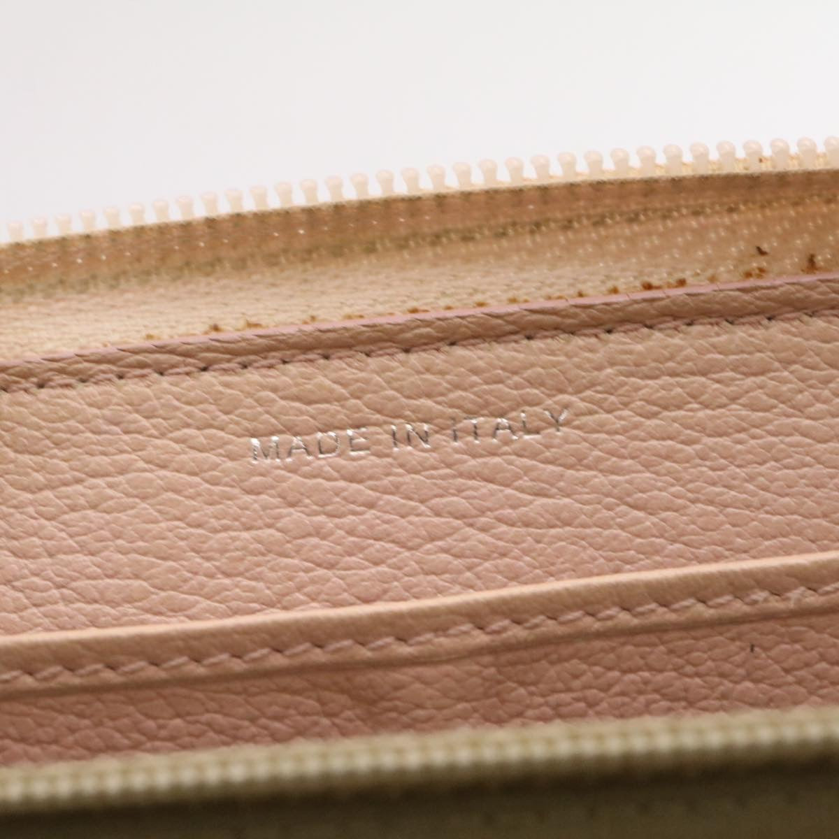 CHANEL Camelia Zip Around Wallet Leather Pink CC Auth am1797g