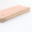 CHANEL Camelia Zip Around Wallet Leather Pink CC Auth am1797g-4