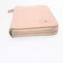 CHANEL Camelia Zip Around Wallet Leather Pink CC Auth am1797g-5