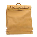 LOUIS VUITTON Epi Steamer Bag Boston Bag Beige LV Auth am1805g-1