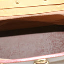 LOUIS VUITTON Epi Steamer Bag Boston Bag Beige LV Auth am1805g-10