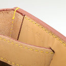 LOUIS VUITTON Epi Steamer Bag Boston Bag Beige LV Auth am1805g-12