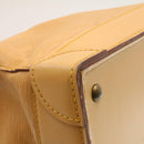 LOUIS VUITTON Epi Steamer Bag Boston Bag Beige LV Auth am1805g-9