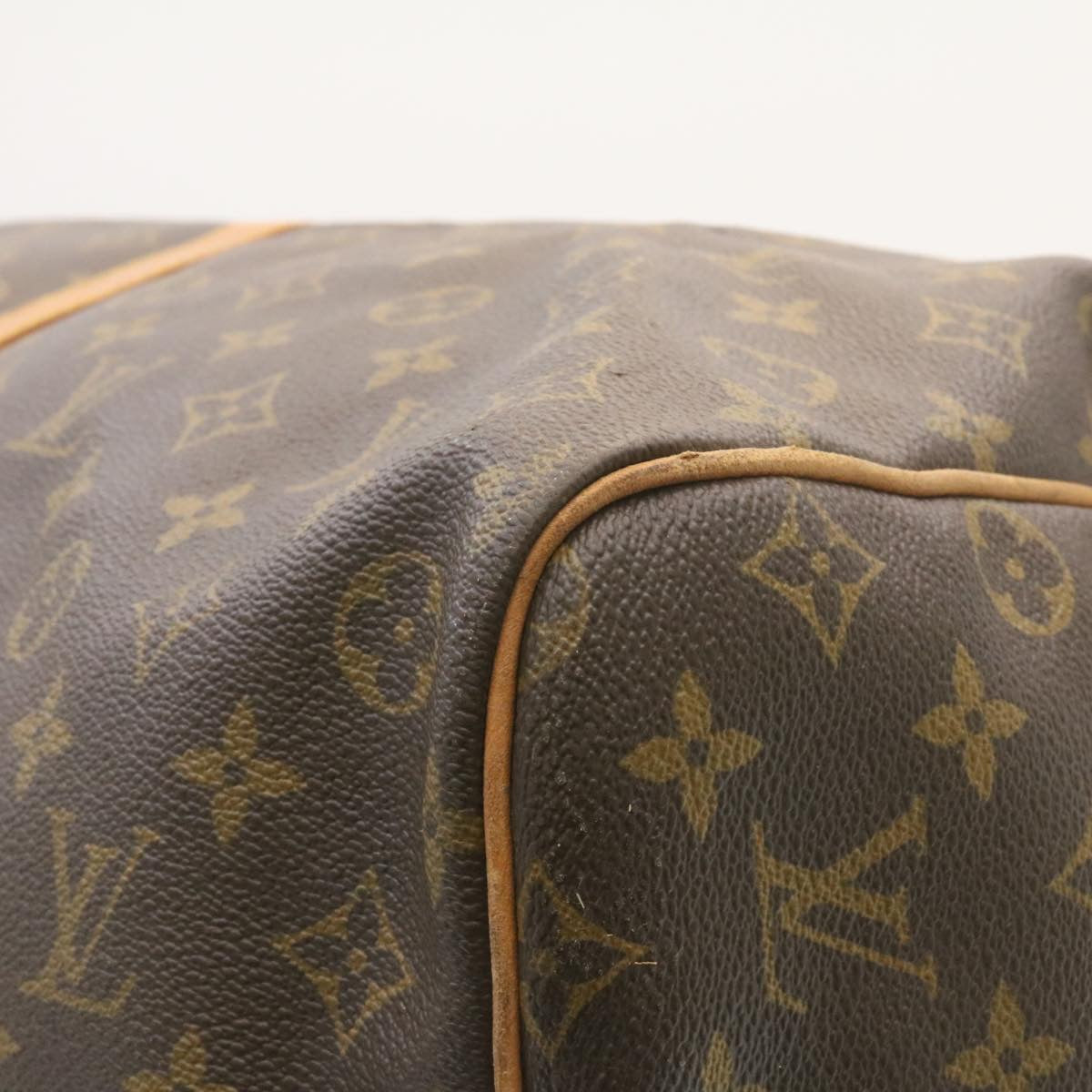 LOUIS VUITTON Monogram Keepall 60 Boston Bag M41422 LV Auth am1931g