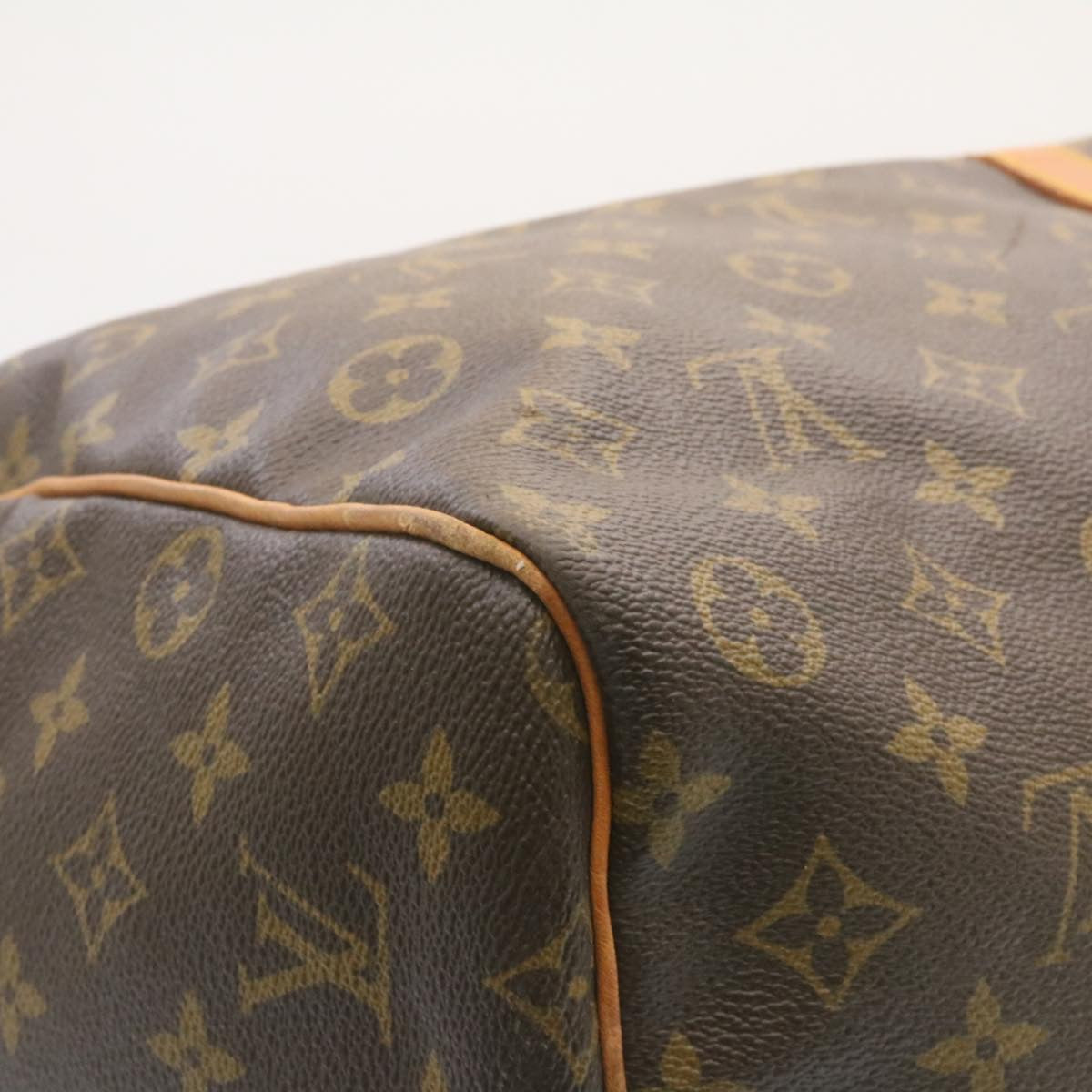 LOUIS VUITTON Monogram Keepall 60 Boston Bag M41422 LV Auth am1931g