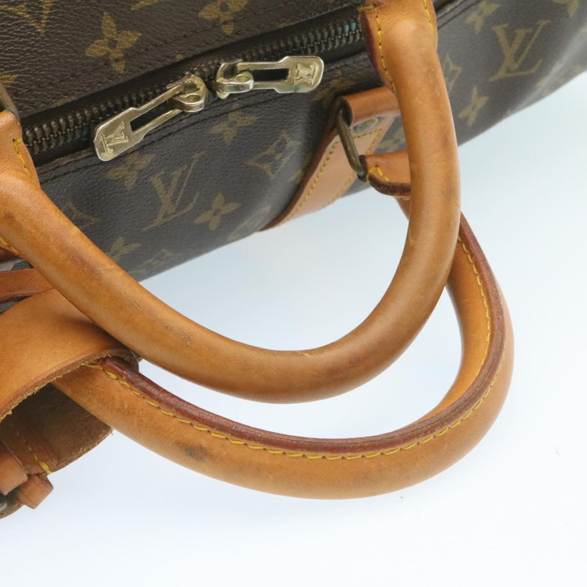 LOUIS VUITTON Monogram Keepall 60 Boston Bag M41422 LV Auth am1931g