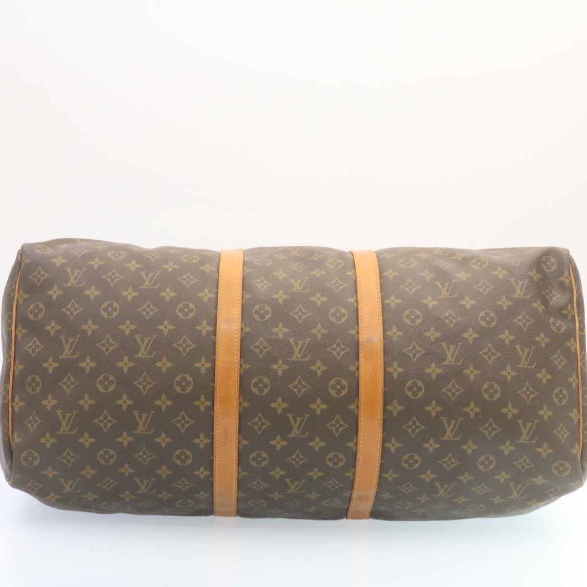 LOUIS VUITTON Monogram Keepall 60 Boston Bag M41422 LV Auth am1931g