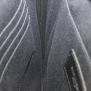 SAINT LAURENT Clutch Bag Leather Black Auth am1932gA-16