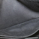 SAINT LAURENT Clutch Bag Leather Black Auth am1932gA-18