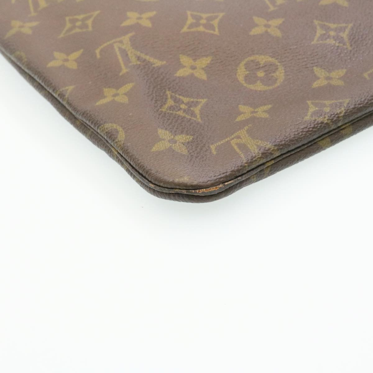 LOUIS VUITTON Monogram Pochette Pliante Clutch Bag Vintage No.234 LV am2018g