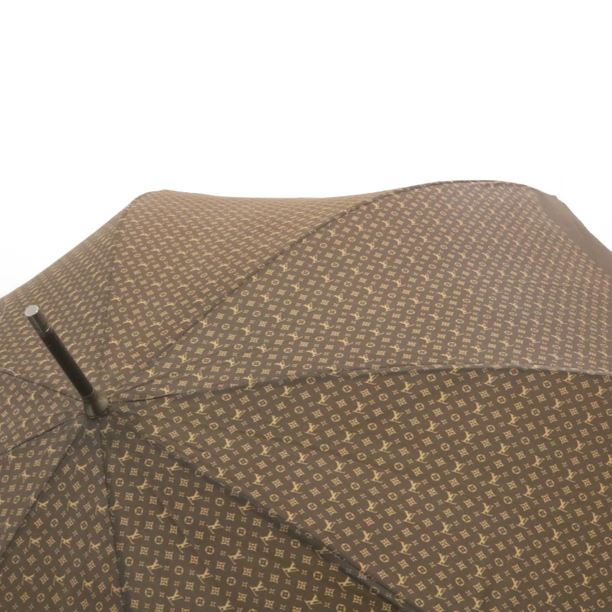 LOUIS VUITTON Monogram Umbrella Brown LV Auth am2020g - 0