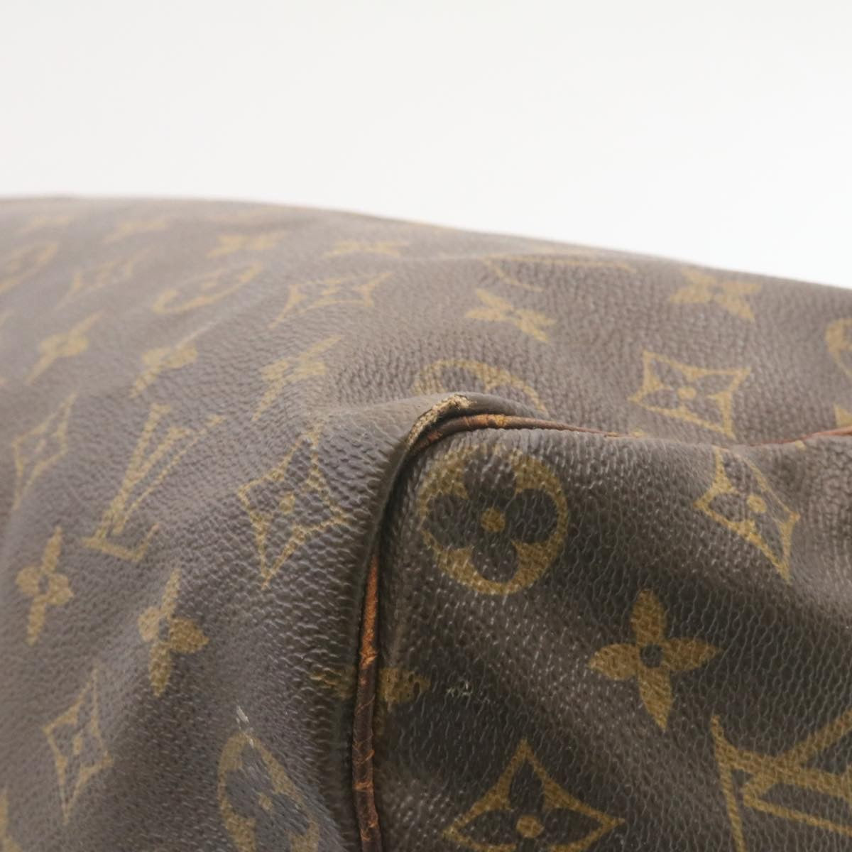 LOUIS VUITTON Monogram Speedy 35 Hand Bag M41524 LV Auth am2030g