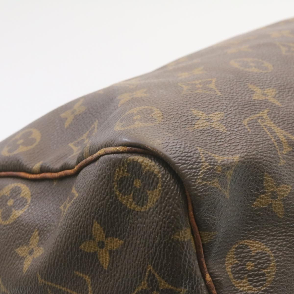 LOUIS VUITTON Monogram Speedy 35 Hand Bag M41524 LV Auth am2030g