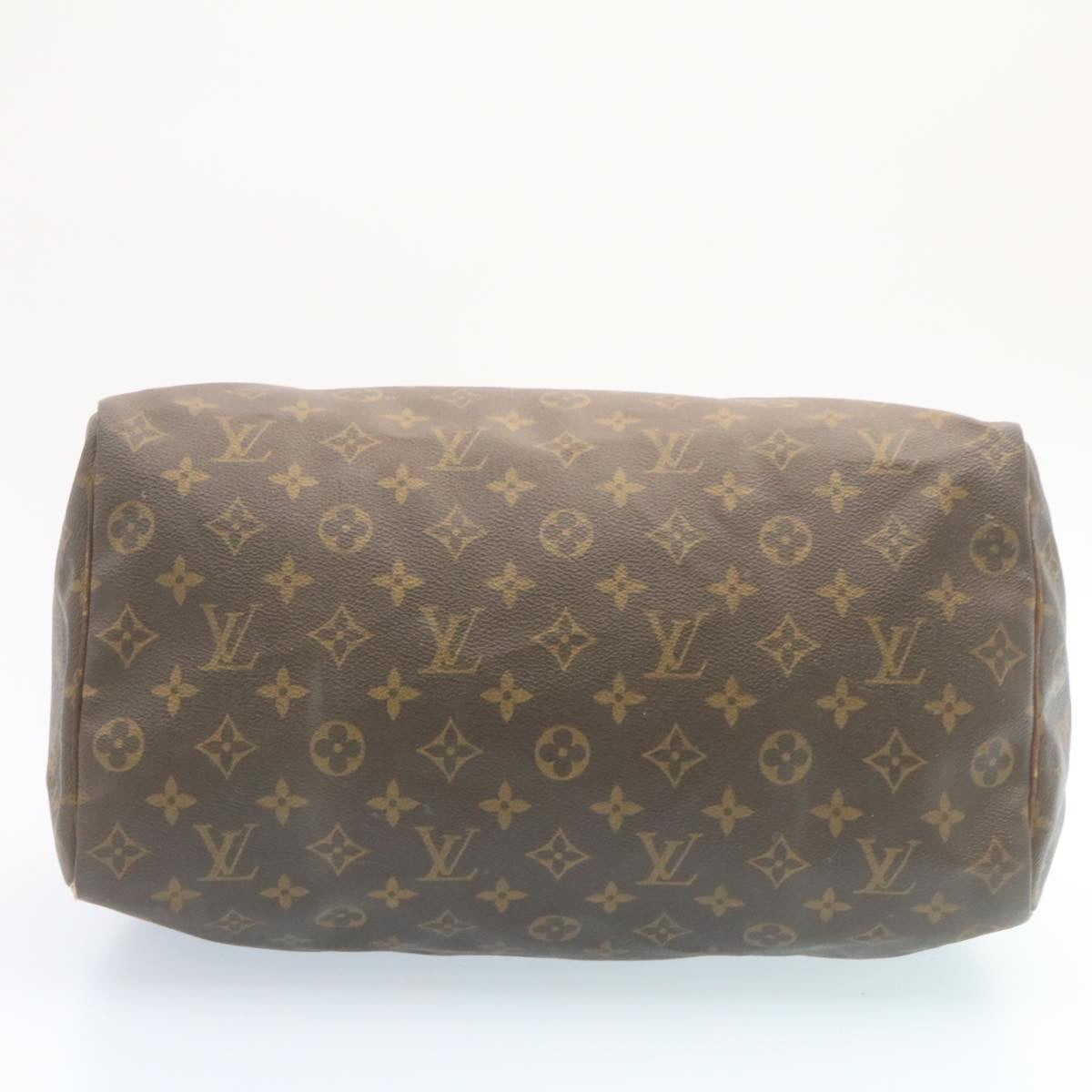 LOUIS VUITTON Monogram Speedy 35 Hand Bag M41524 LV Auth am2030g