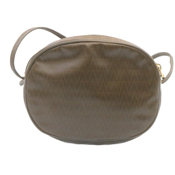 VALENTINO Shoulder Bag Leather Brown Auth am2048g - 0